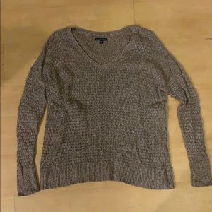 American Eagle Oatmeal Sweater
